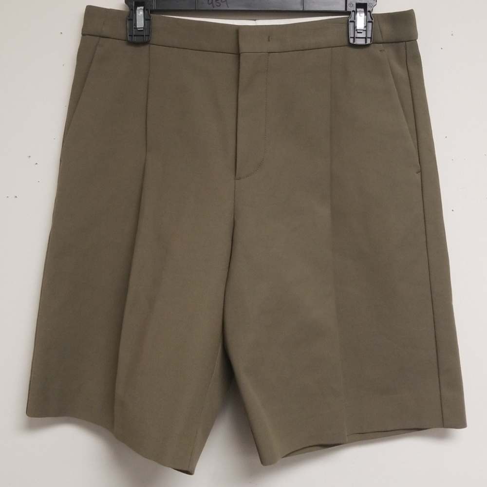 NWT Plac Olive Snap Detailed Bermuda Shorts Size M